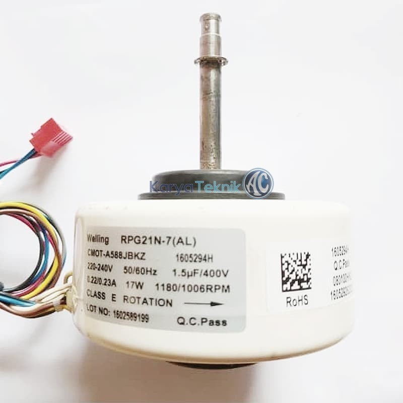 DINAMO INDOOR MOTOR FAN AC SHARP PLASMACLUSTER MHY TEY MEY SAY SEY SSY SHY MJL PEY UHL R22 R32 R410 