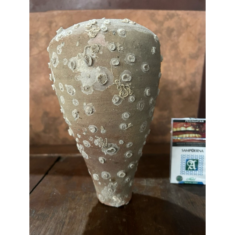 Keramik China Kuno Dinasty Vas Guci Putih Temuan Laut Antik