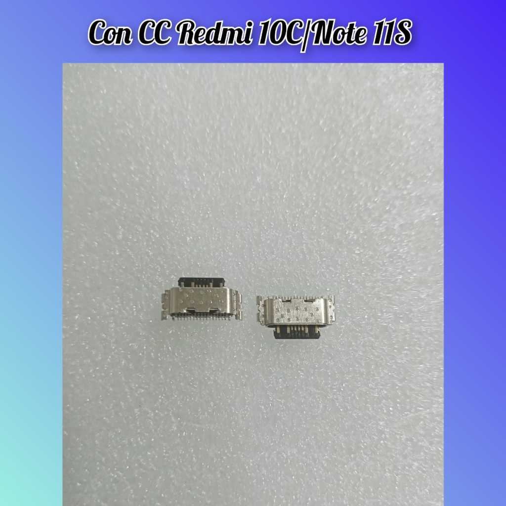 Konektor Charger Redmi 10C Note 11S Kaki Cas Connector CC Redmi 10C Note 11S