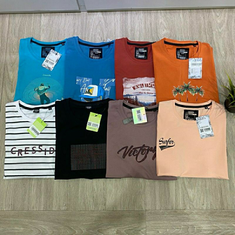 kaos cressida pria original