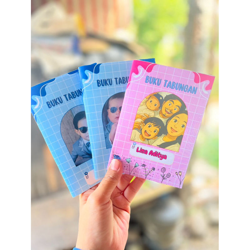 

[ PROSES 1 HARI ] Buku Tabungan Siswa/ Buku paket lebaran | free desain