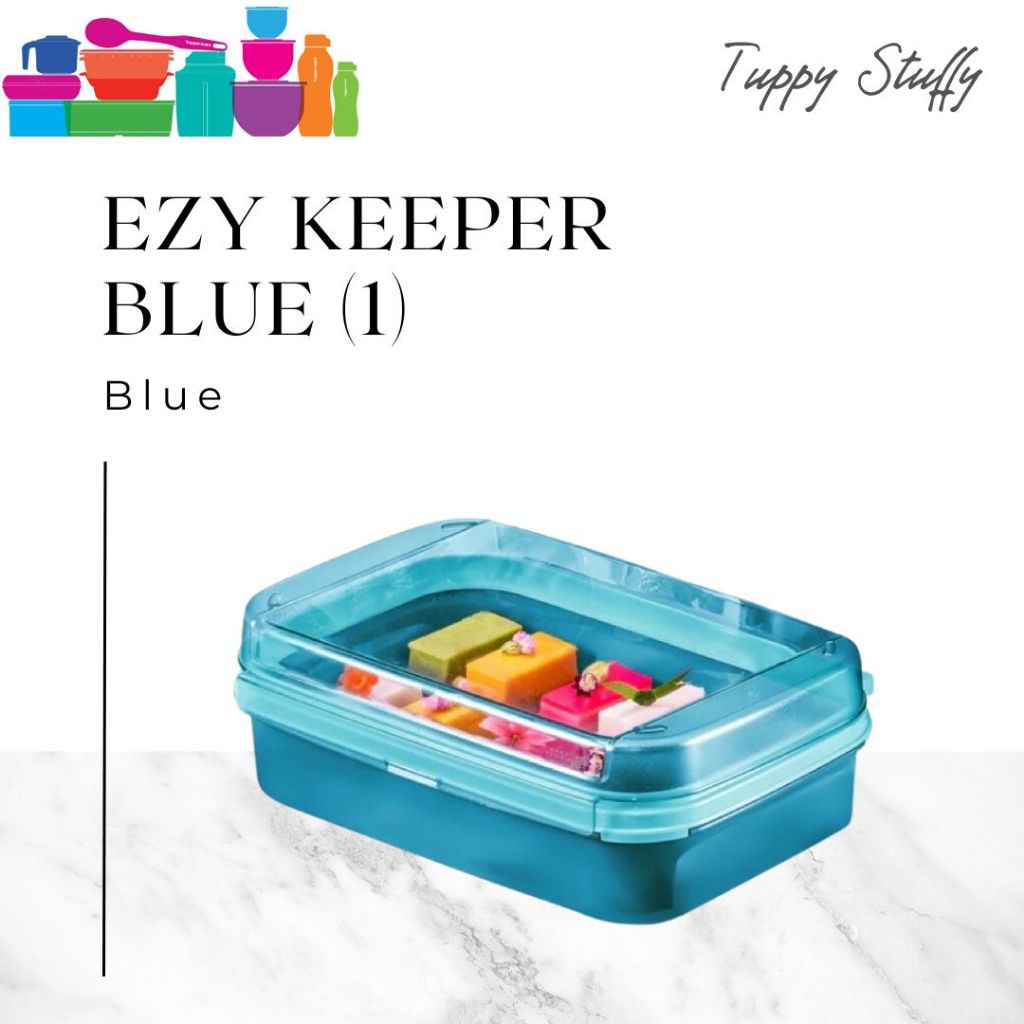 Tupperware Ezy Keeper 2L (1)- Tosca I Tempat kue basah Tupperware/ Toples kue basah Tupperware