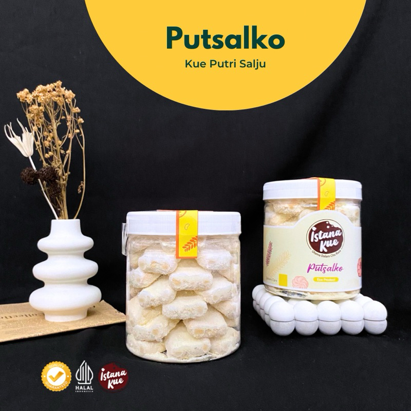 

Kue Kering Istana PUTSALKO PUTRI SALJU Eco Cookies Stoples Tabung Ulir 500ml