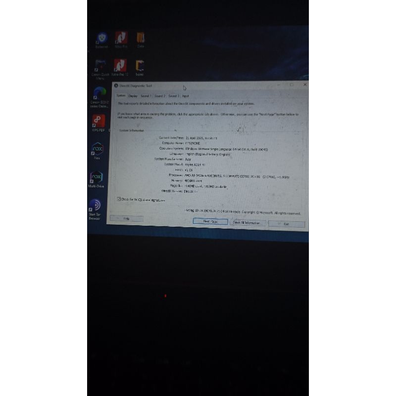 Acer Aspire 3 A314-41