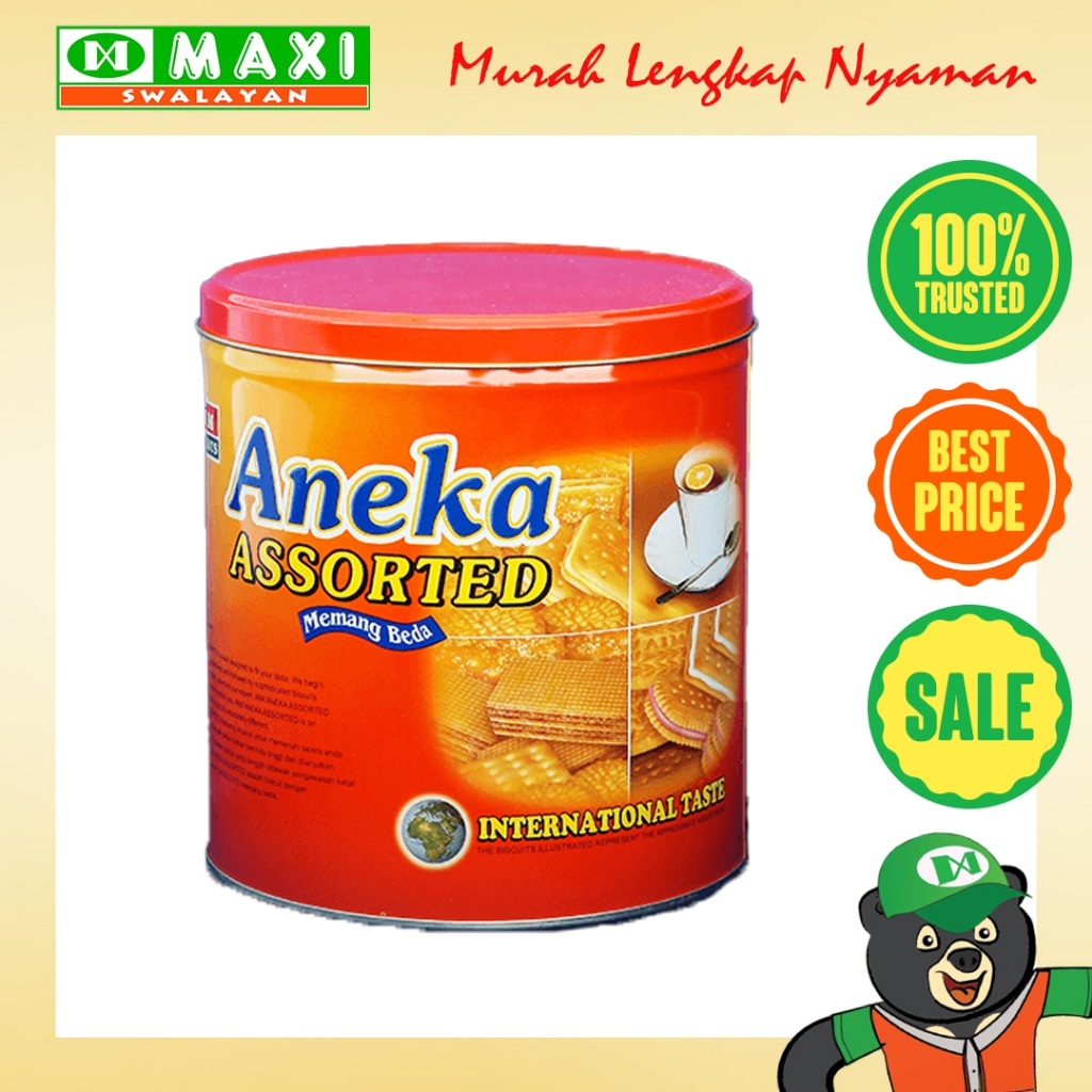 

AIM Biskuit Asst Kaleng Bulat 350gr