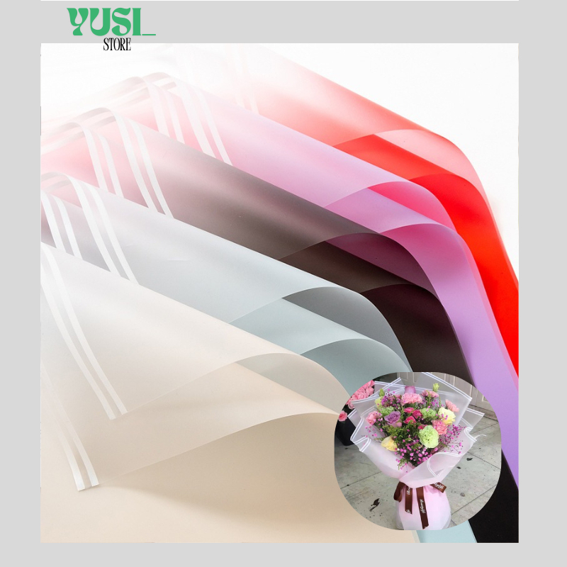 

Kertas buket gradient cellophane Flower Wrapping Paper Florist KB09