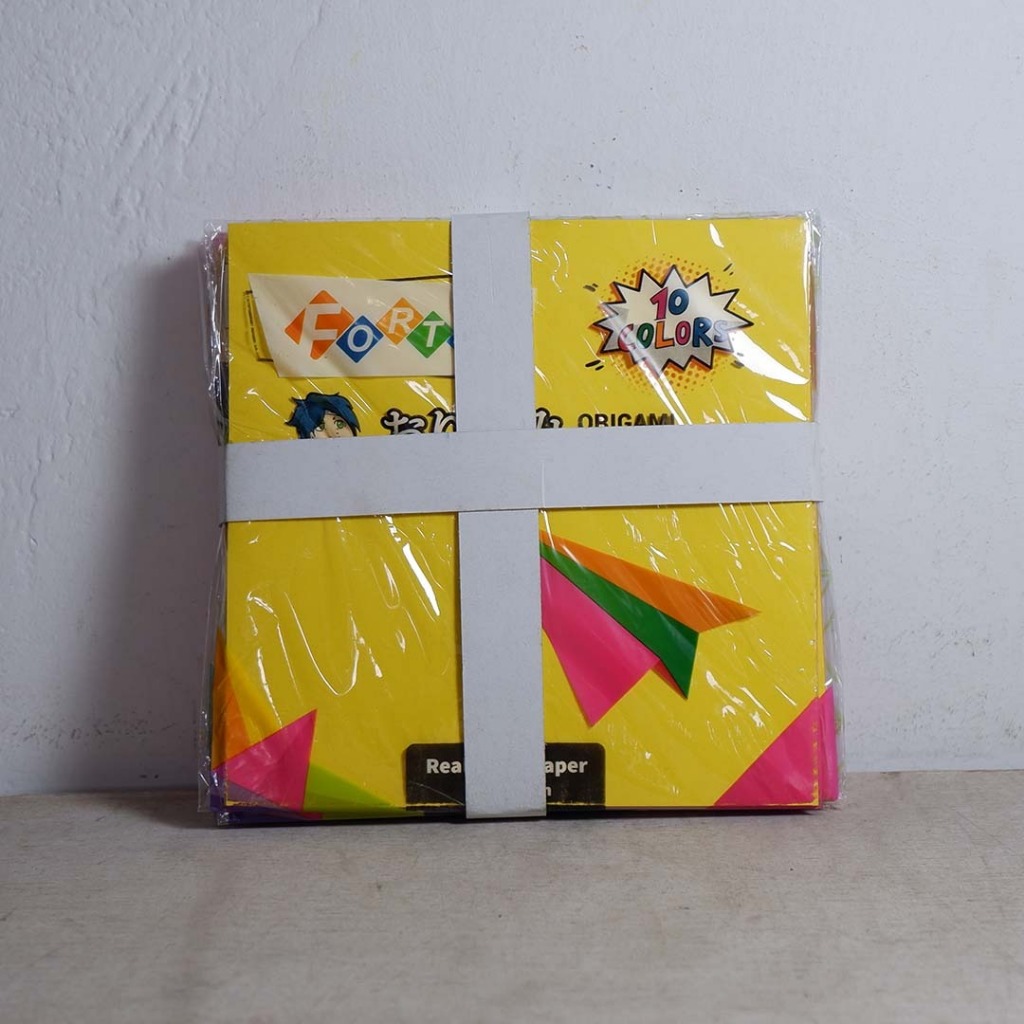 

Nerrd [10 Pack] Paket Hemat Grosir Kertas Origami Forte 14 x 14 cm Murah 10 Pack