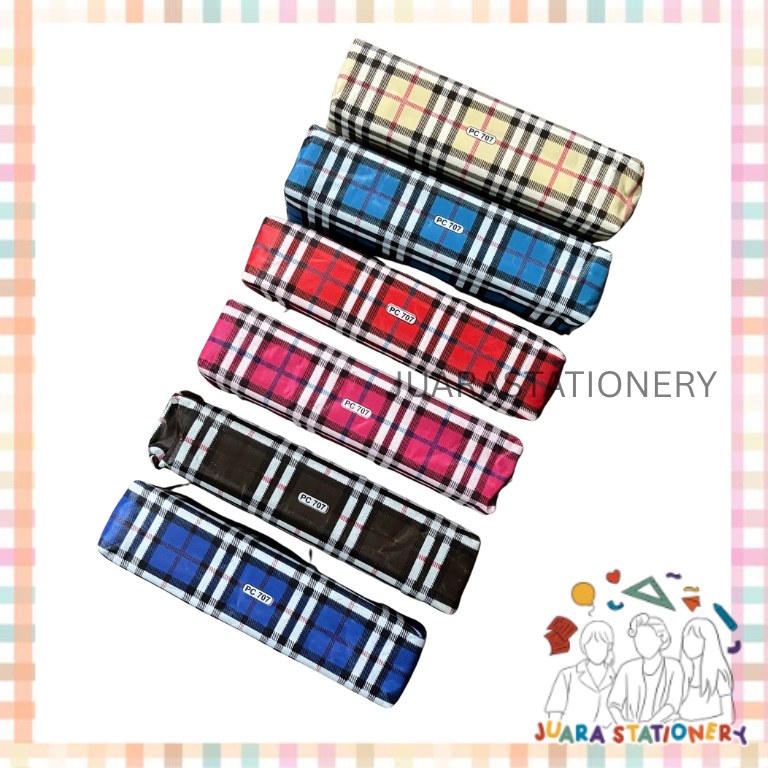 

(1162) Tempat Pensil Waterproof Kotak PC-707 / Tempat Pensil Kotak-Kotak