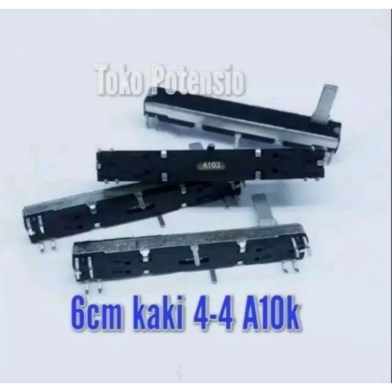 POTENSIO GESER 6CM KAKI 4-4 A10K