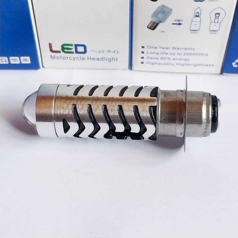 COD Lampu Variasi LED H6 Sorot - Two Colors Putih Dan Kuning