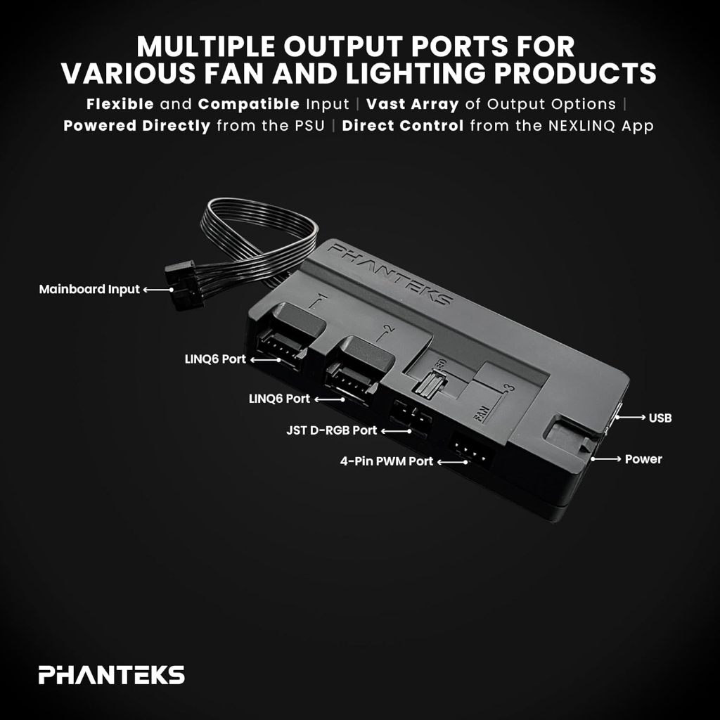 PHANTEKS NEXLINQ HUB FOR PHANTEKS M25 GEN2 FAN AND GLACIER ONE PH-NLHUB_01