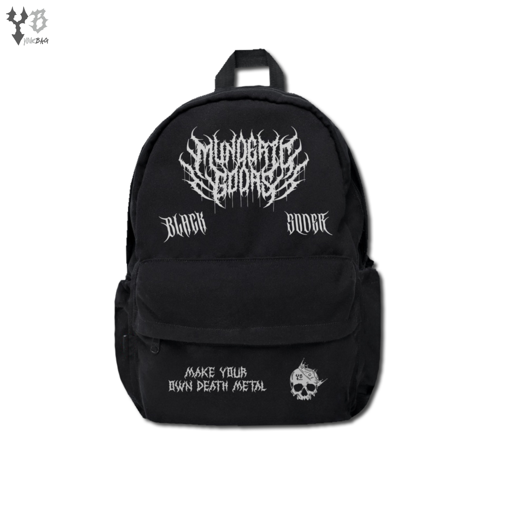 Tas Ransel Pria Distro Motif Metal Backpack Pria Bahan Tebal Kuat Ransel Sekolah SD SMP SMA