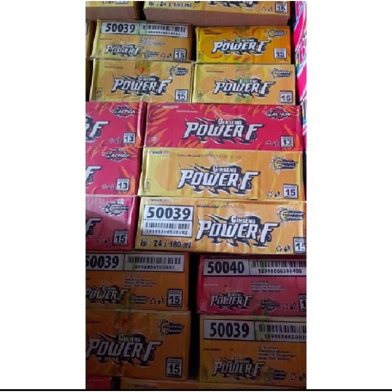 

Gingseng power F Cup 1 karton 24 cup