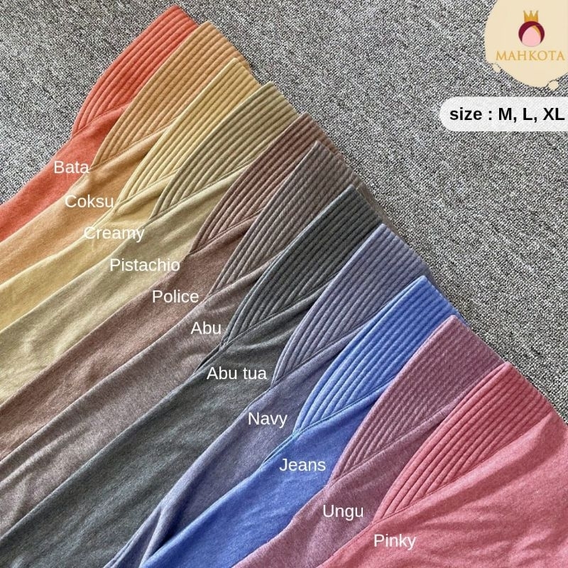 Jilbab Pet Antem Syahira Ukuran L/ Syahira Misty Hijab/Jilbab Kaos Pet Antem Syahira