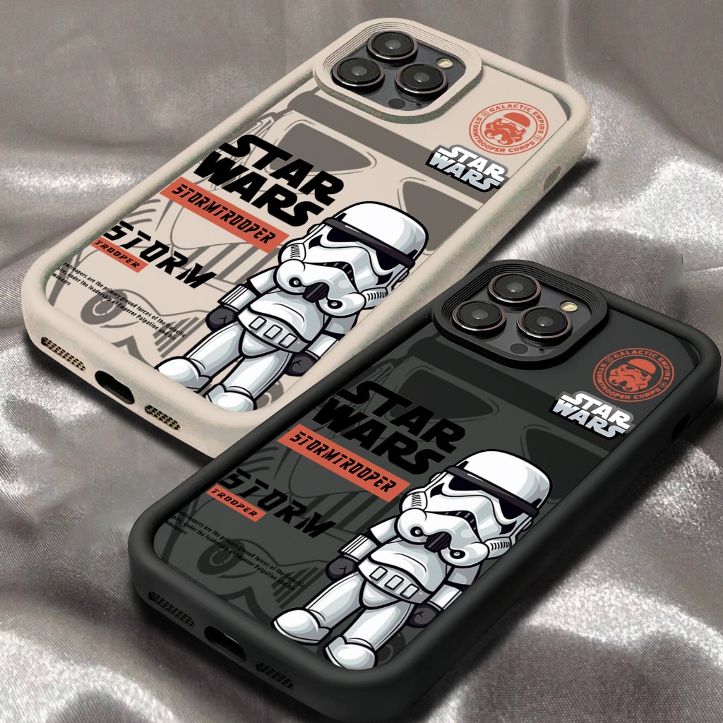 Softcase Rounded Timbul Strwrs2 For IPHONE 5, 6, 6 PLUS, 7, 7 PLUS, 8 PLUS, X,XR,XS,XS MAX, 11,11 PR