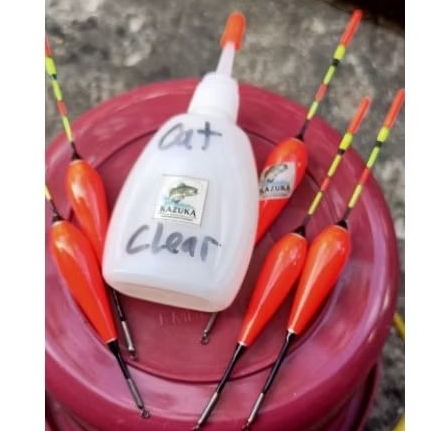 CAT CLEAR PELAMPUNG MANCING KINCLONG