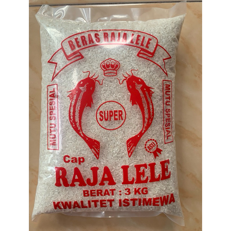 

Beras Cap Raja Lele Super 3 kg