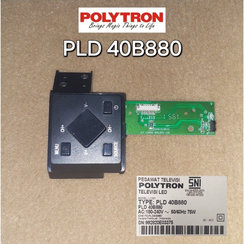 SENSOR IR TOMBOL POLYTRON PLD 40B880