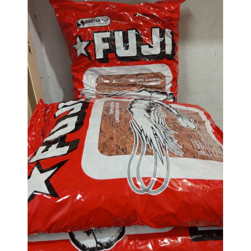 

kerupuk ikan fuji / kerupuk bentuk ikan / di goreng tanpa di jemur /