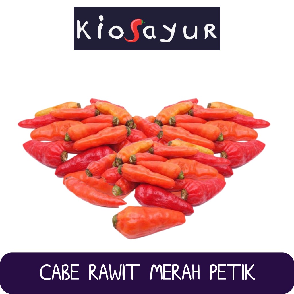 Cabe Rawit Merah Petik Kiosayur 1 Kg