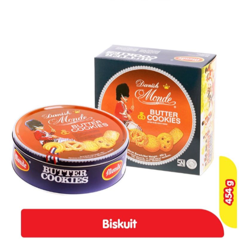 

Monde Butter Cookies Danish 454 gram Monde Kaleng 454 gr Monde Butter Cookies Kaleng 454 g