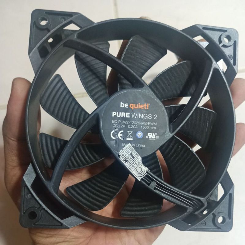 be quiet pure wings 2 kipas casing /kipas pc