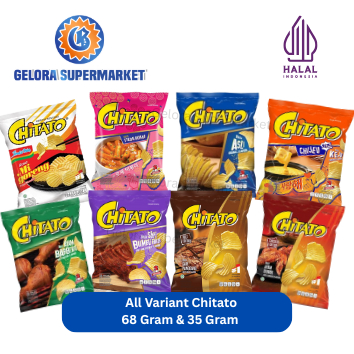 

Chitato 68 Gr & 35 Gr Snack Cemilan Ringan - Gelora Supermarket