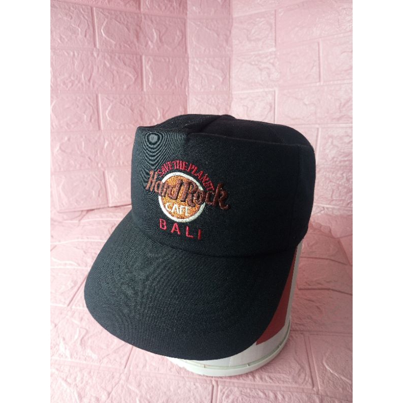 Topi Hard Rock Cafe Bali Adjustable Golfer Hat