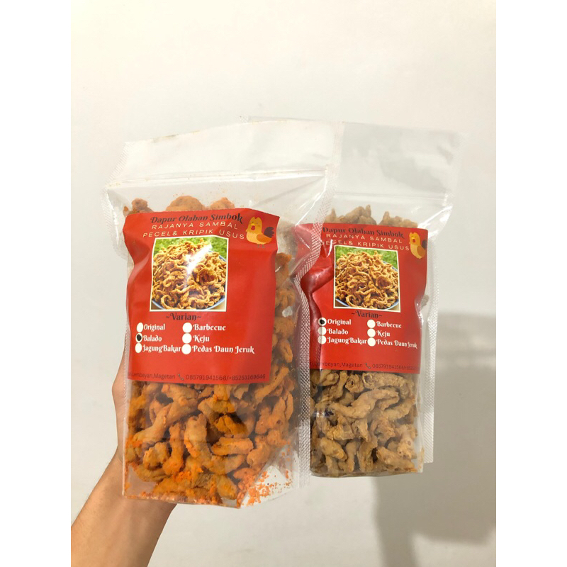

usus crispy varian rasa