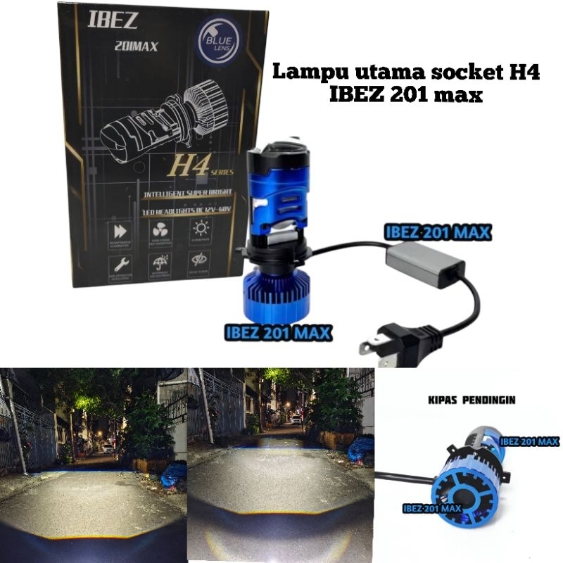 Lampu Utama LED H4 - IBEZ 201MAX
