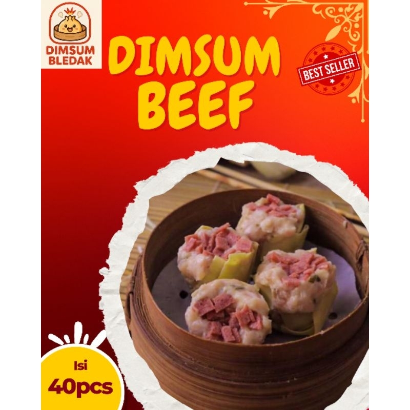 

❤️DIMSUM BLEDAK❤️ Siomay Beef - Isi 40/pack