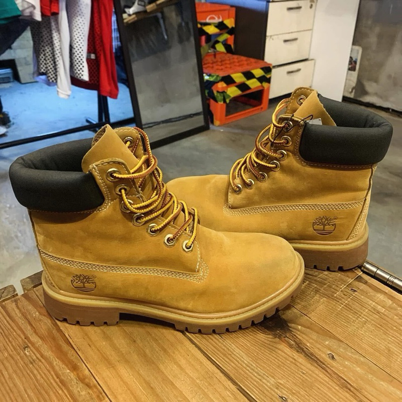 Boots Timberland 6 Inc Classic Wheat Nubuck 10061 94 Second Original