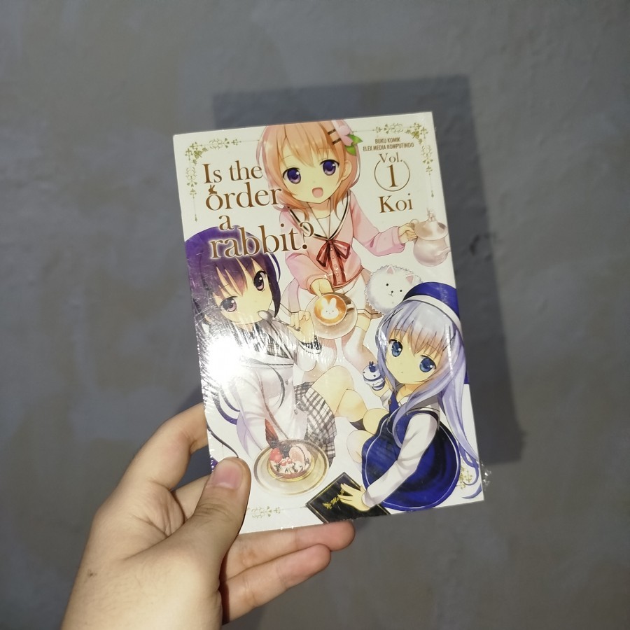 Komik Is the Order a Rabbit vol 1 segel