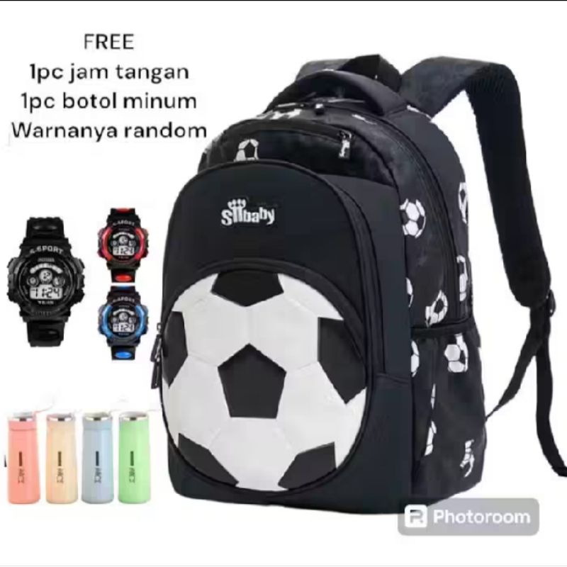 Tas Ransel Bola - Tas Sekolah Tas Anak Laki Laki Tas Sekolah SD SMP SMA SMK