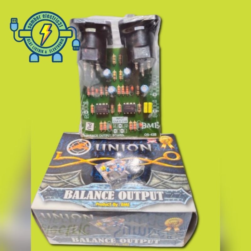 KIT BALANCE OUTPUT STEREO UNION