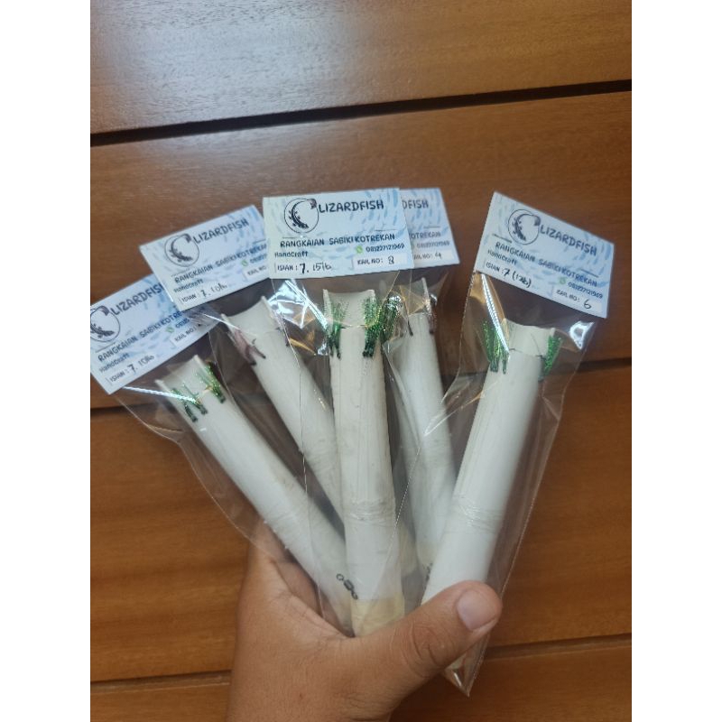 Rangkaian Sabiki Kotrekan/Bulu-bulu Sabiki