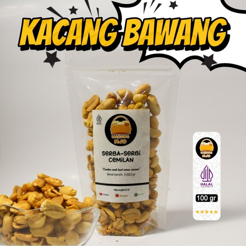 

Kacang Bawang Renyah Gurih 100gr – Snack Tradisional Lezat | WARUNG MJD