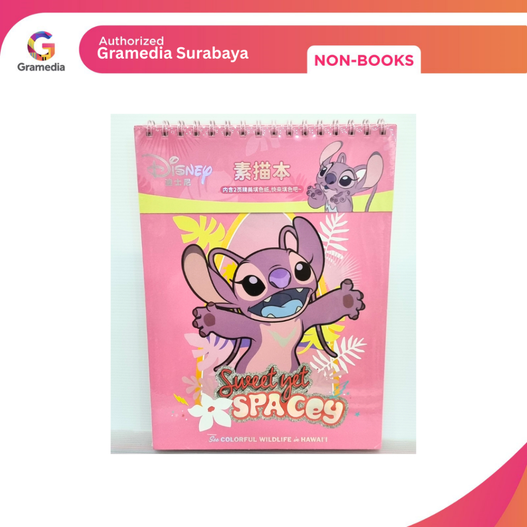 

Gramedia Surabaya - KAKO STITCH SERIES SKETCHBOOK A4 DSRN02194