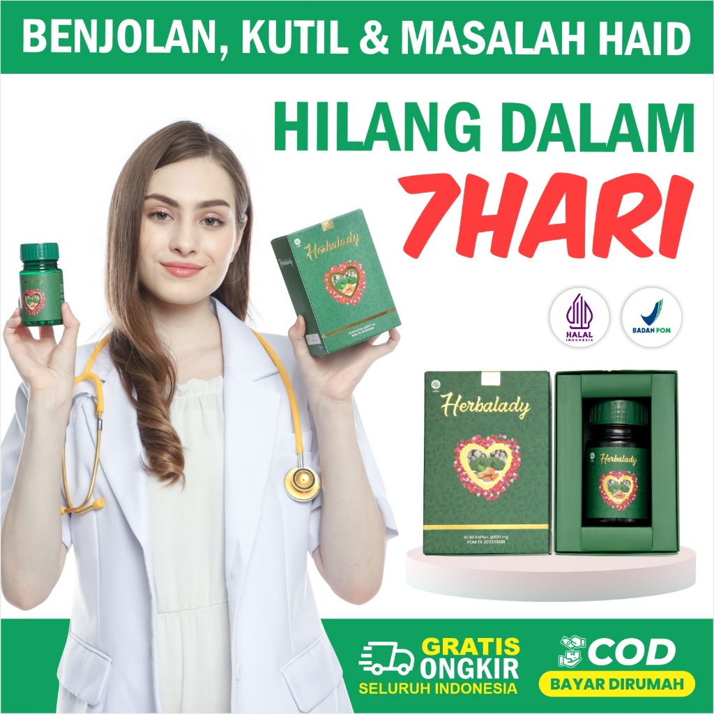 HERBALADY - OBAT PELANCAR HAID AMPUH HERBAL ALAMI. SUDAH HALAL & BPOM