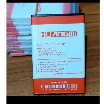BATTREY HUANGMI F8 ULTRA,F8 NOTE ORIGINAL100%