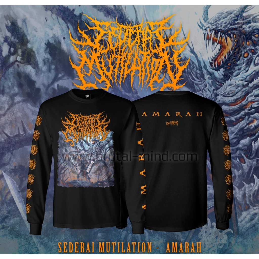 ORIGINAL LONGSLEEVE SEDERAI MUTILATION - Amarah