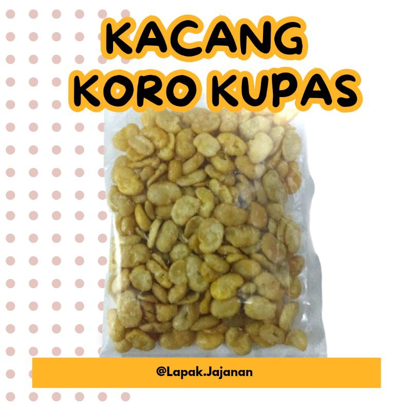 

[Lapak.Jajanan] Kacang Koro Kupas - Snack Jajanan Murah Renyah Gurih Nikmat