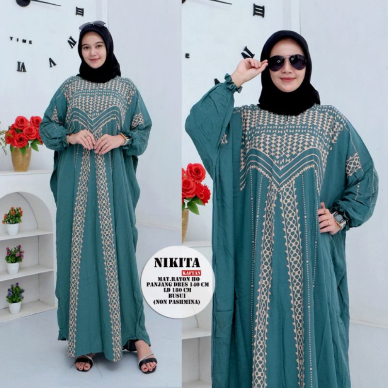 kaftan nikita kaftan rayon premium busui kaftan best seller