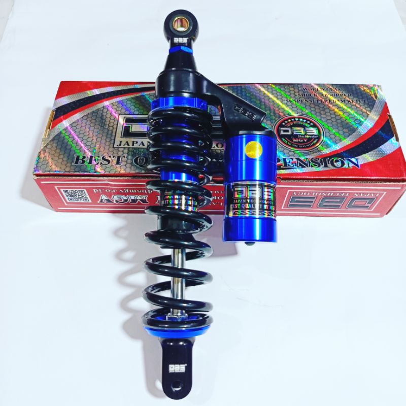 shock breaker tabung dbs biru hitam 310 mm motor honda beat karbu, beat fi, vario karbu, scopy karbu