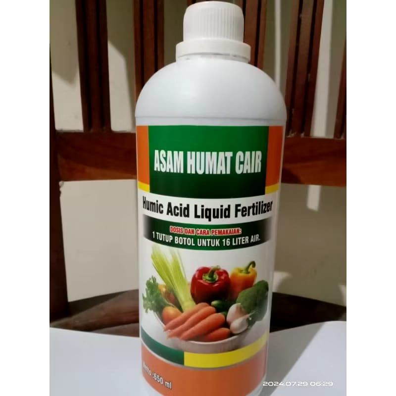 Asam Humat Cair/Pupuk Pertanian/Boster Tanaman