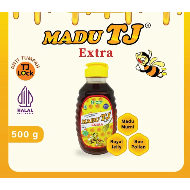 

Madu TJ Extra 500 Gram- Madu Murni Tresno Joyo Untuk Kesehatan Tubuh