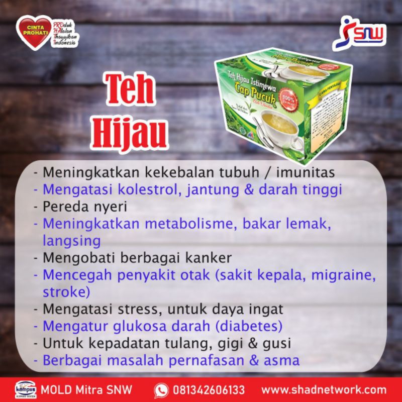 

Teh Hijau Istimewa