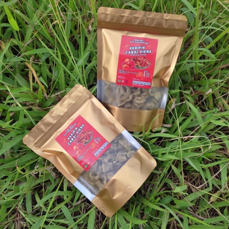 

KERIPIK CABAI DIENG CRISPY OLEH OLEH KHAS DIENG WONOSOBO KERIPIK CABAI / KRIPIK CABAI CRISPY CEMILAN KEKINIAN SEHAT ENAK