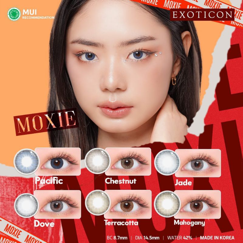 SOFTLENS MOXIE DIAMETER KECIL 14,5MM MINUS 4.50 SD 6.00,  SOFTLENS KOREA