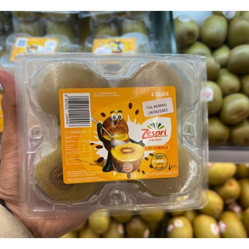 

Kiwi Gold Sezpri 1 Pack isi 4 / isi 6